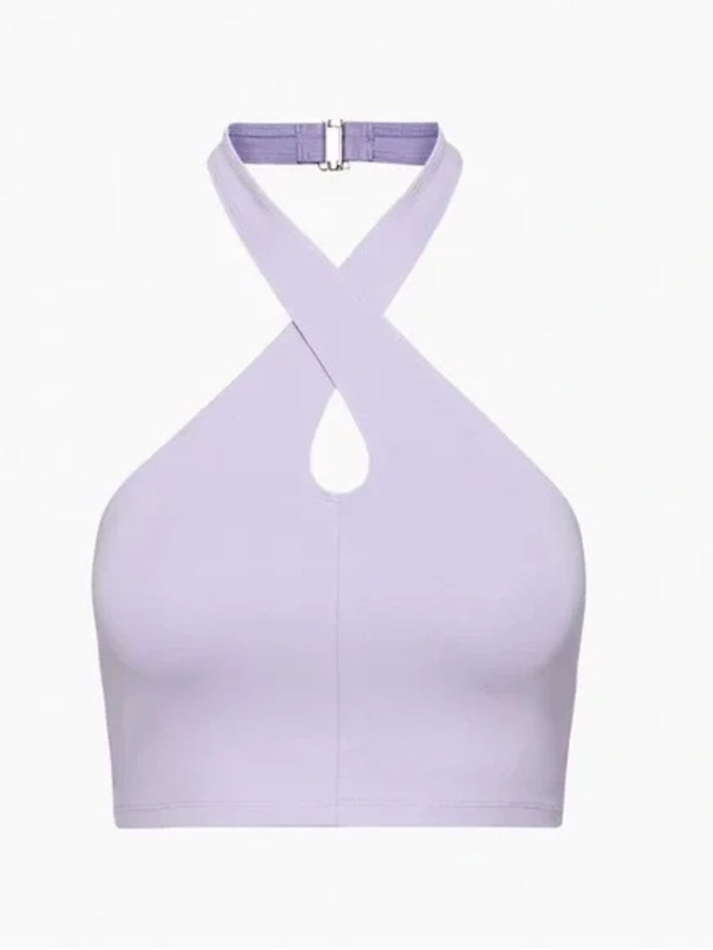 Aritzia Sunday Best Lilac Halter Top